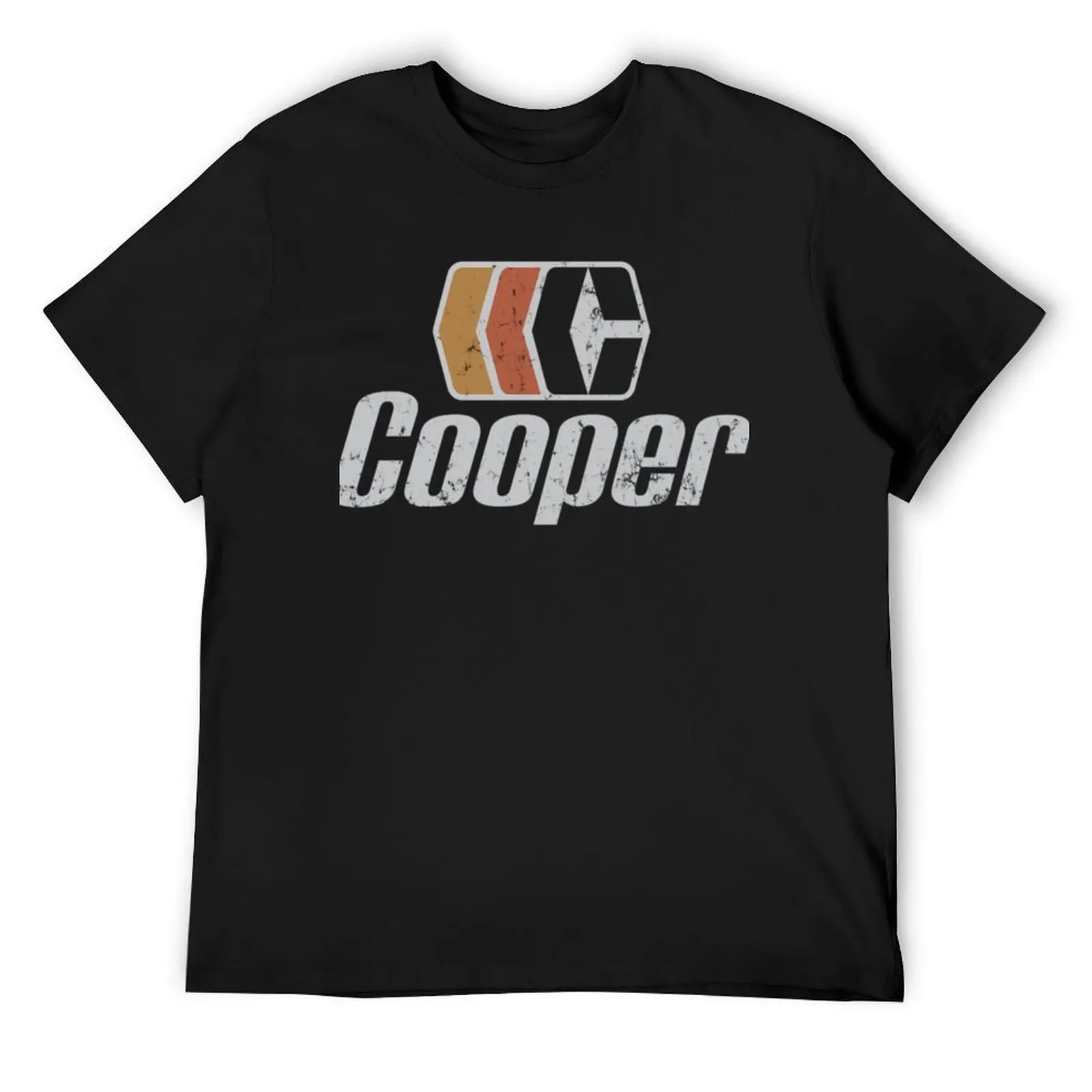 

Cooper logo T-Shirt summer top cheap stuff Short sleeve tee men