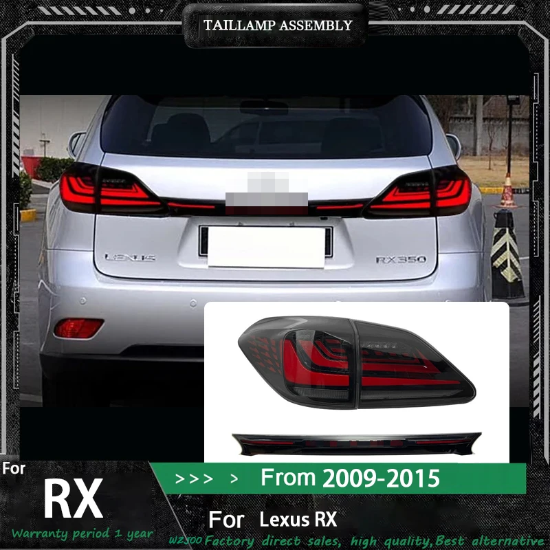 Car Led Styling For Lexus RX270 RX350 RX450 RX330 RX440H 2009-2015 Rear Lamp DRL Taillight LED Bulbs Reverse Auto Accessories