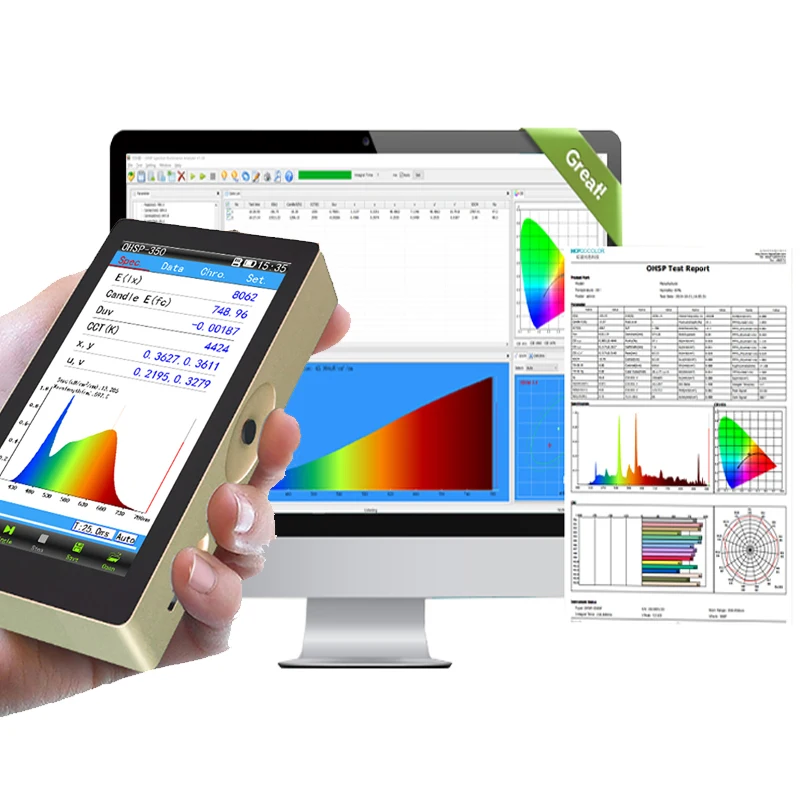 

OHSP350 Handheld Cheap Spectrometer Great Price With Pc software