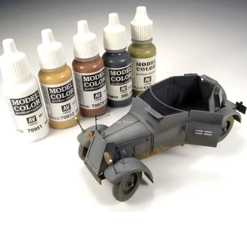 Spanje Model Kleurrijk Waterge - Tamiya Model Paint Set recensie en prijs