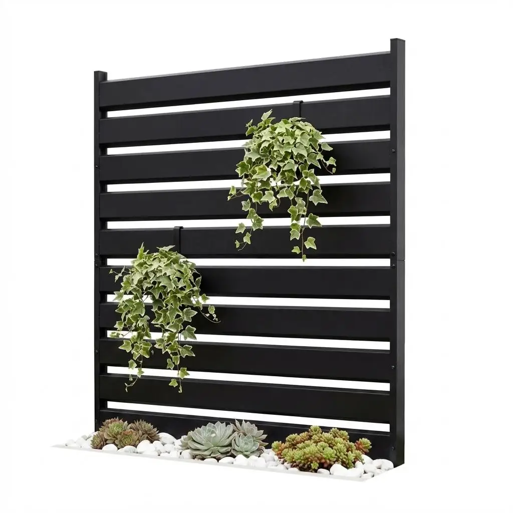 

Панели-экраны для кондиционеров, 38 дюймов (Ш) x 42 дюйма (В), уличные экраны для обеспечения конфиденциальности, металлические ограждения для бассейнов без копки, ограждения для мусорных баков