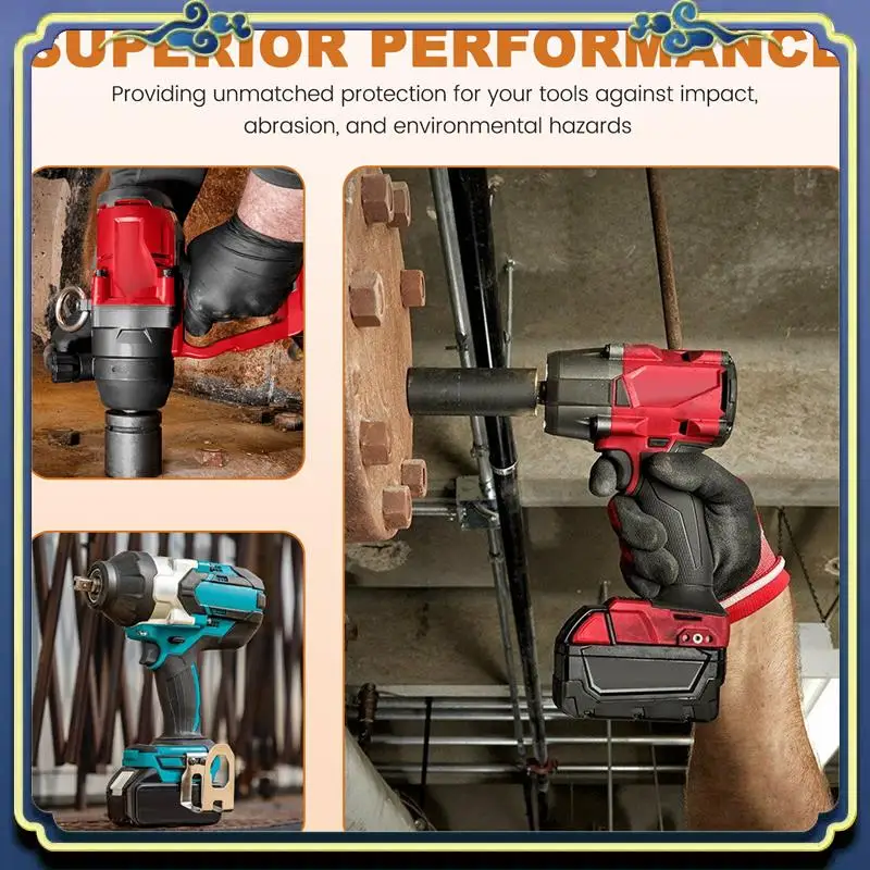 

AU16-M18 Топливный резиновый защитный чехол со средним крутящим моментом 49-16-2960 M18 3/8-дюймовый ударопрочный резиновый защитный чехол со средним крутящим моментом