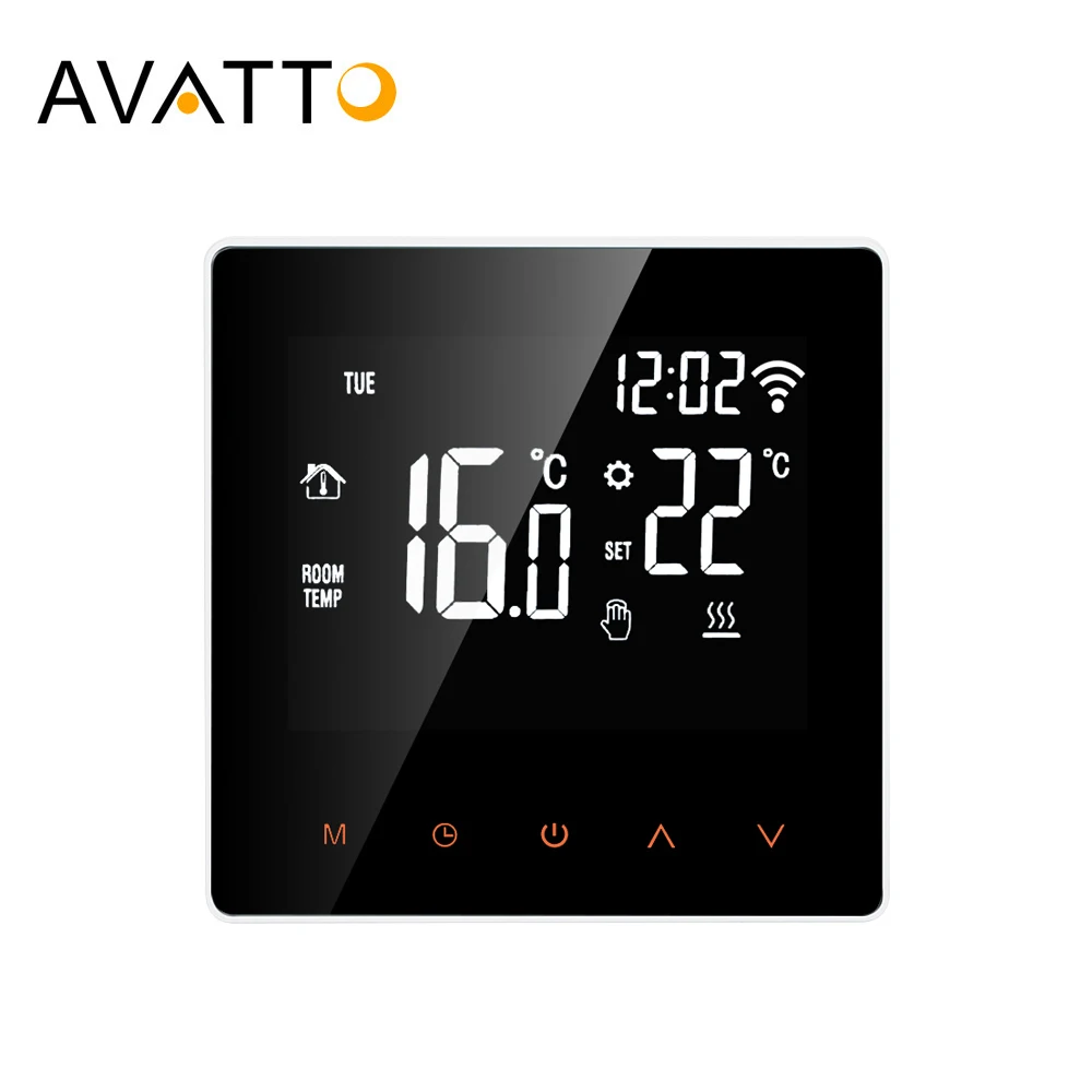 AVATTO Tuya WiFi Smart Thermostat Electric Heating Water Gas Boiler Temperature Remote Controller Work with Alexa,Google Home