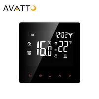 AVATTO Tuya WiFi Termostato inteligente Calentamiento eléctrico Agua Caldera de gas Control remoto de temperatura Funciona con Alexa, Google Home