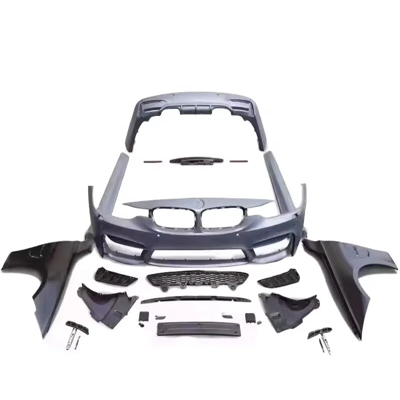Body Kit for BMW F30 Tuning F80 M3 Front Bumper Rear Bumper Side Skirts！ 2