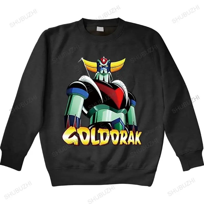 homme autumn crew neck hoodies black New Manga Goldorak V3 Ufo Robo Grendizer 1975 hoodie (Black) All Trends hoody euro size