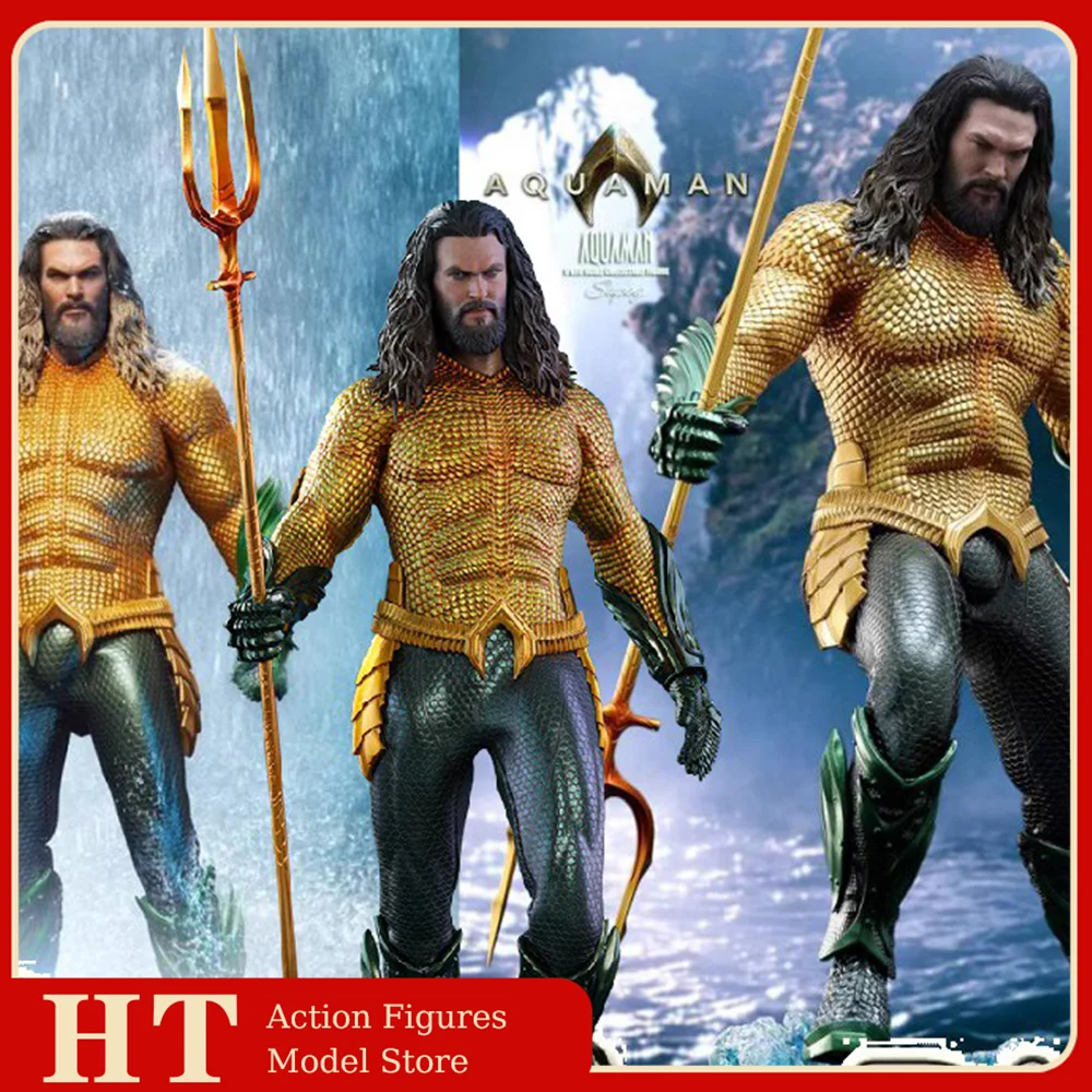 In Stock Hot Toys MMS518 1/6 Scale American Movie  Aquaman 2.0 Characters Male Soldier Full Set 12In Action Figure Model Doll