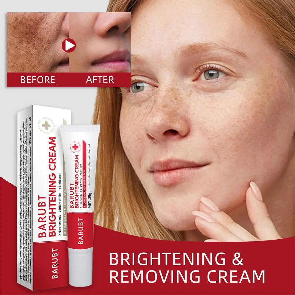 1/3/5pcs Skin Brightening Cream Dark Spot Remover For Face Whitening Freckle Cream Smooth Hydrating Face Moisturizer For Glowing