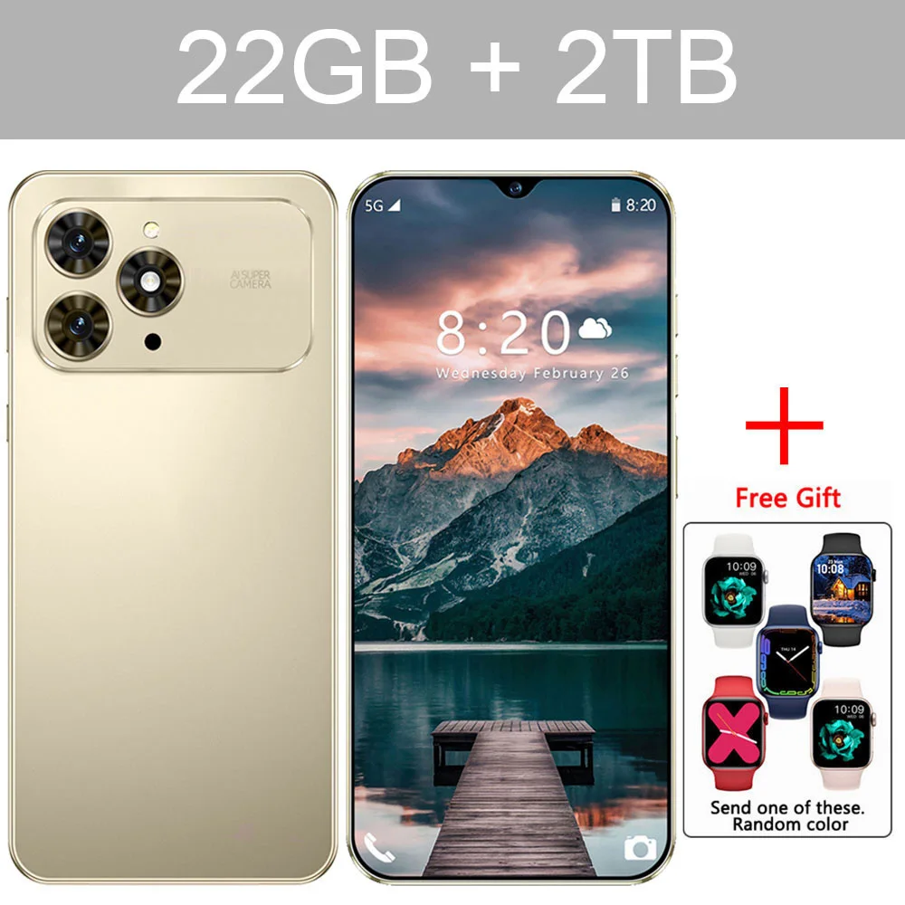 HOT NEW i17 Pro Max Original Cellphones 2026 Global Version 7.0