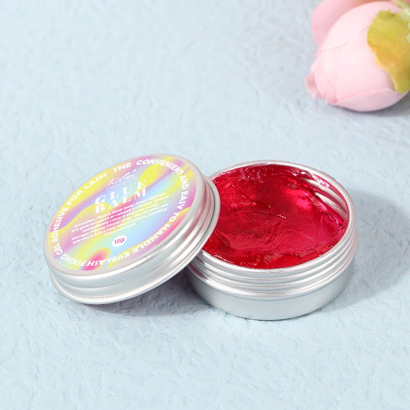 (HS)12g 리프팅 래쉬 밤 아로마 래쉬 리프트 글루 솔리드 젤 무향 초고속 접착 속눈썹 연장 액세서리 메이크업 도구