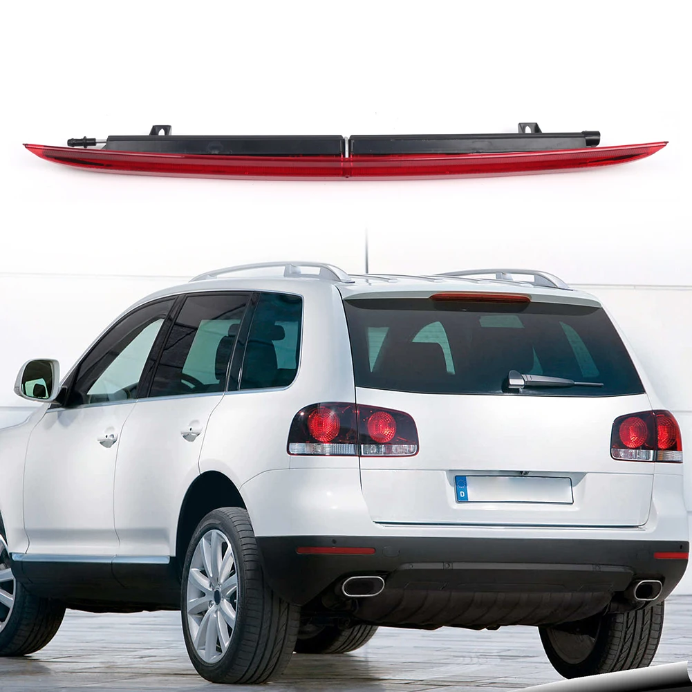 

High Mount Third Stop Light 7L6945097B 7L6945097C Car Additional Tail Stop Lamp LED Rear Third Stop Light for Touareg 2003-2010