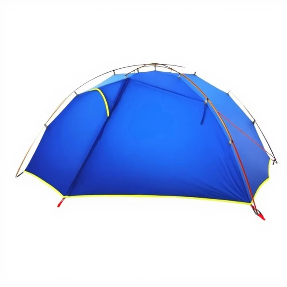

STLF Manufacturer's Best-Selling Lightweight Double-Layer Outdoor Camping Tent Waterproof Polyester for Two People