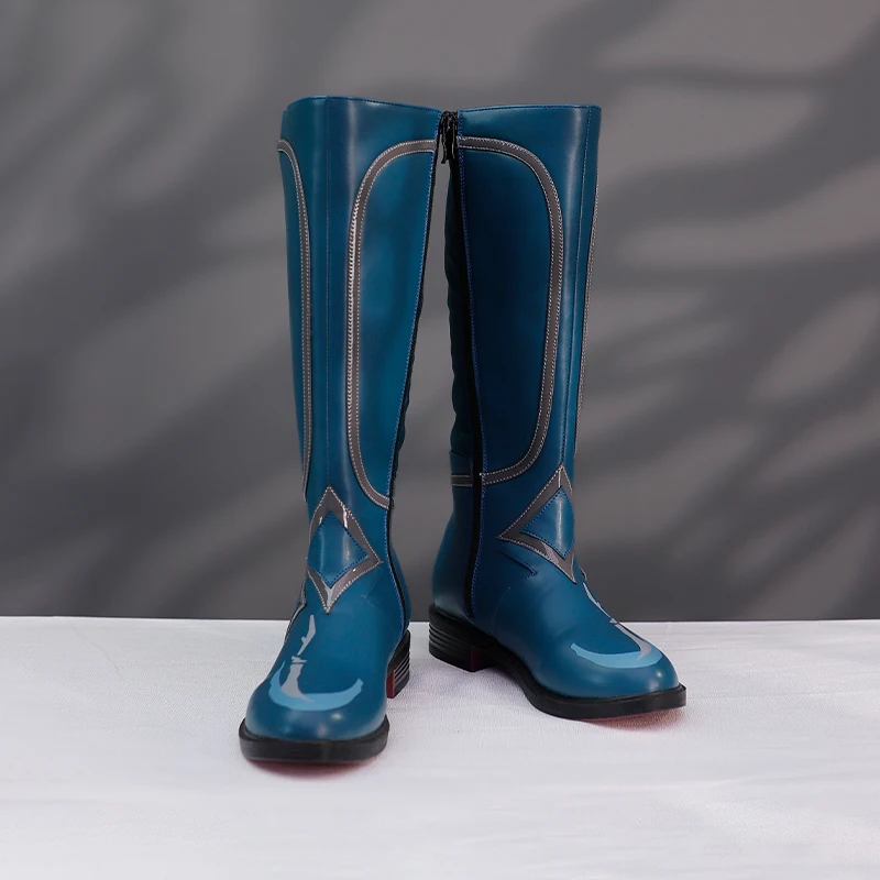 

Обувь для косплея в стиле аниме Honkai Star Rail Anaxa, ботинки для Хэллоуина, аксессуары для костюмов на заказ