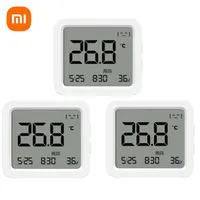 Original XIAOMI Mijia Smart Temperature Humidity Sensor 3 Electric Thermometer Digital Hygrometer Humidity Meter with Mijia APP