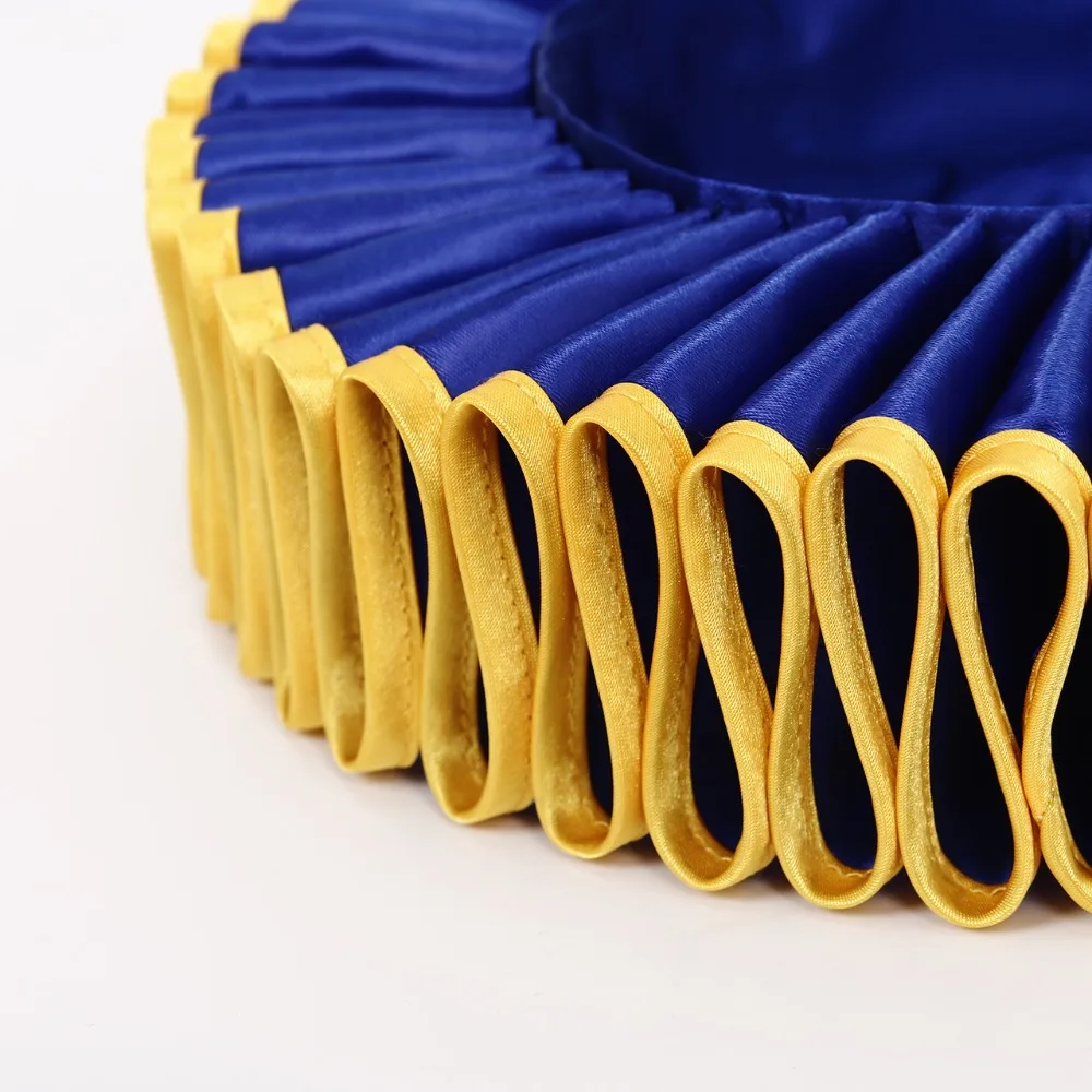 Collo staccabile di Halloween Colletto arricciato Costume vittoriano vintage Clown del circo Colletto con volant Opera retrò