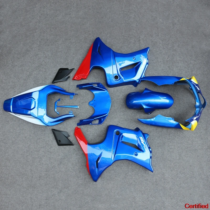 New Aftermarket Bodyworks Fairing kits for SUZUKI SV650S SV1000S 2003-2012 blue red fairing set sv650s sv1000s 03 04 05 06-12 41