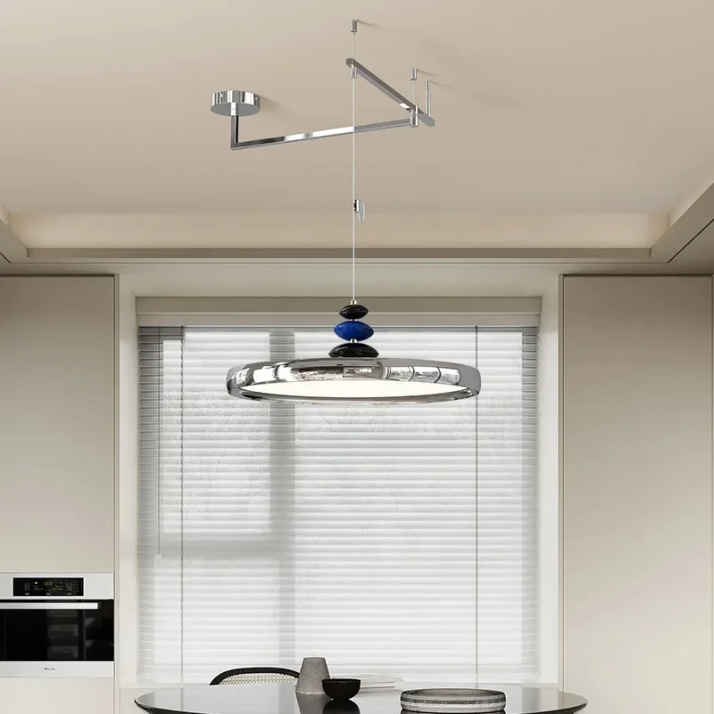 Restaurant chandelier rocker flying saucer 2025 new Bauhaus high-end modern simplicity