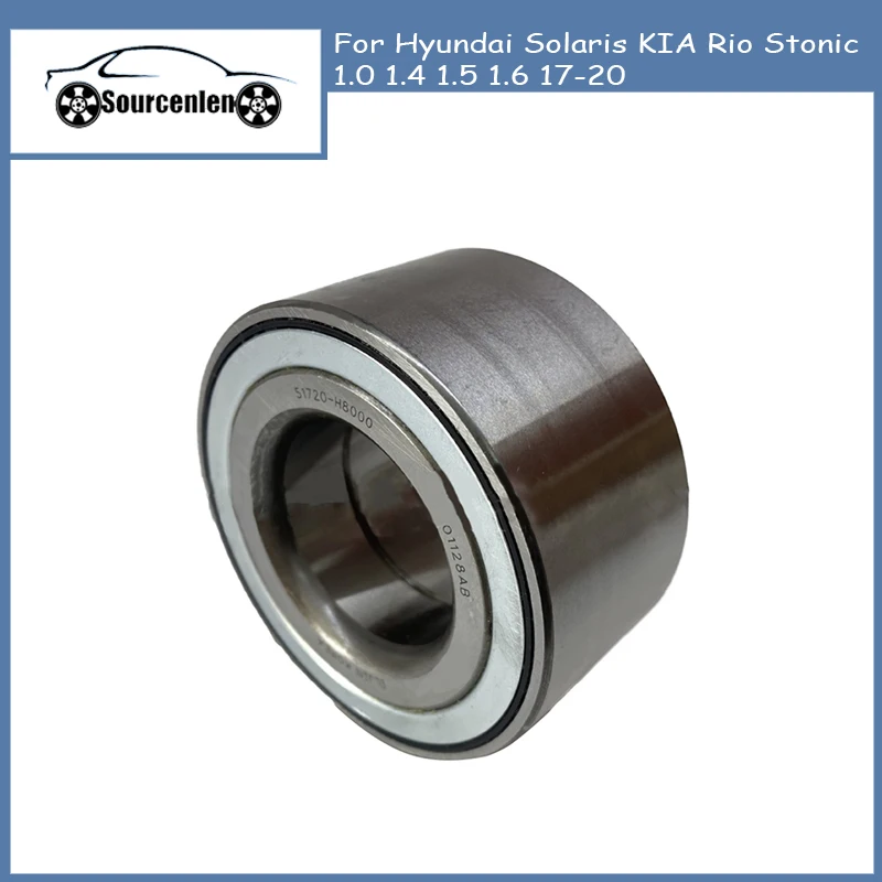 

Front Wheel Hub Bearing For Hyundai Solaris KIA Rio Stonic 1.0 1.4 1.5 1.6 17-20 51720-H8000 51720H8000