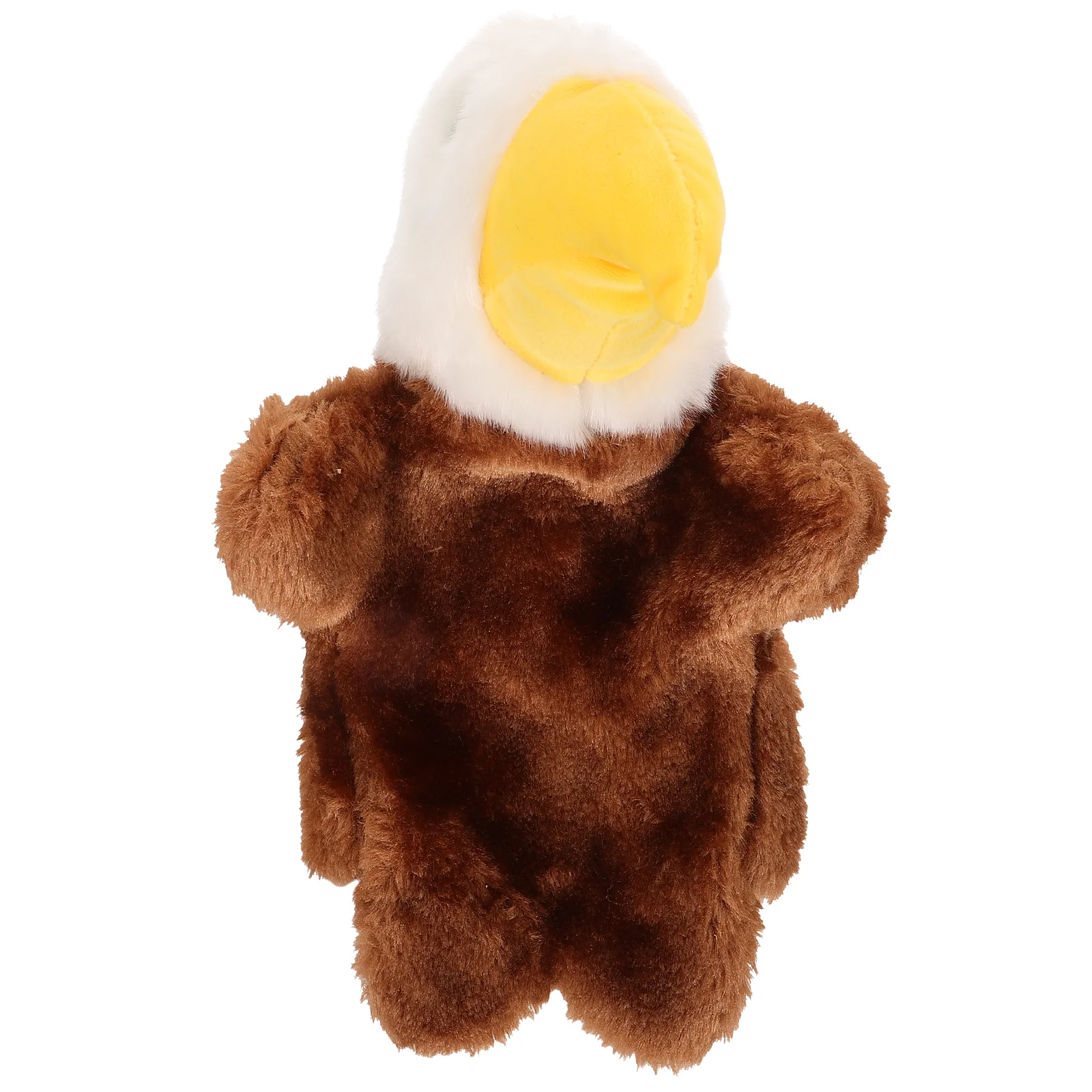 1PC Simulation Eagle Story Telling Prop Interesting Plush Toy Creative Hand Puppet Role Play