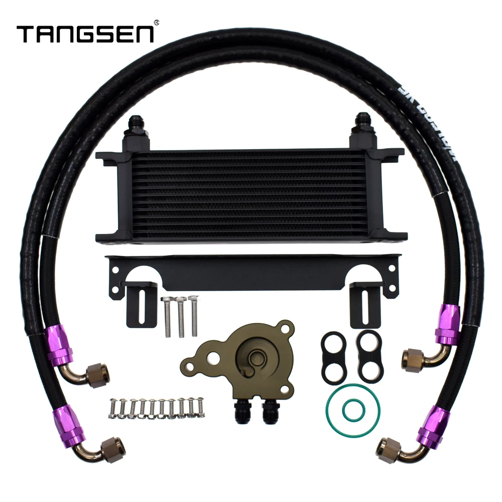 Gearbox Cooler Kit For Honda Civic 1.5T FC1 FE1 FK7 Accord CY1 CVT Transmission Oil Cooler Adapter Base Plate Sandwich