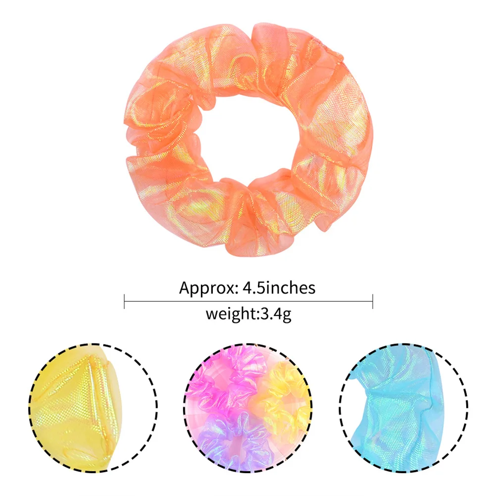 

6 PCS Elastic Hair Scrunchies Headband Headwear Fashion Ropes Accessories for Women