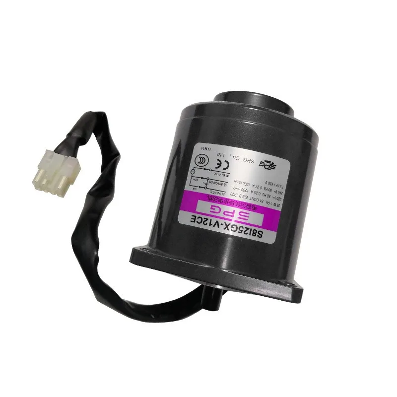 Korean SPG Small Standard AC Motor S8I25GX-V12CE - Suitable for Printing & Textile Equipment
