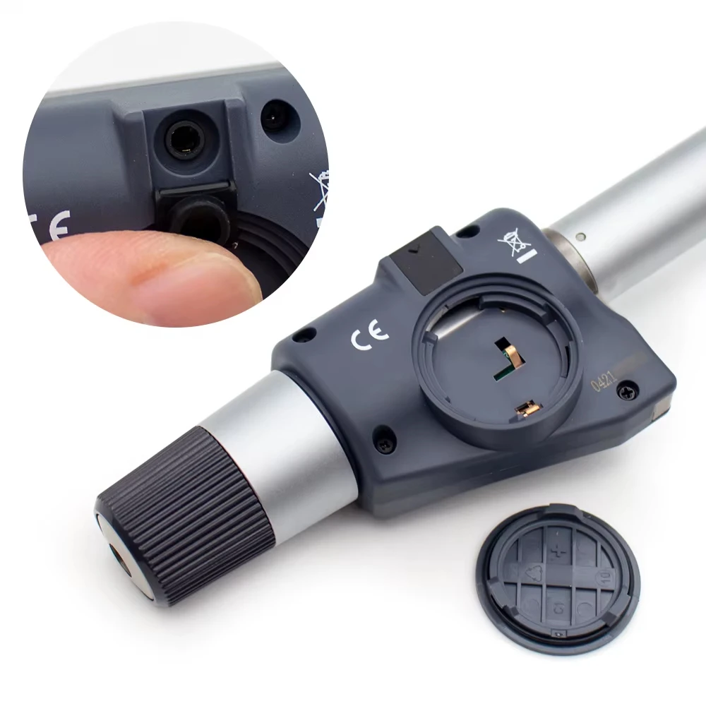 Digital Three-Point Internal Micrometre, Three-Claw Internal Hole Measurement High-Precision External Diameter Inner Ring Gauge