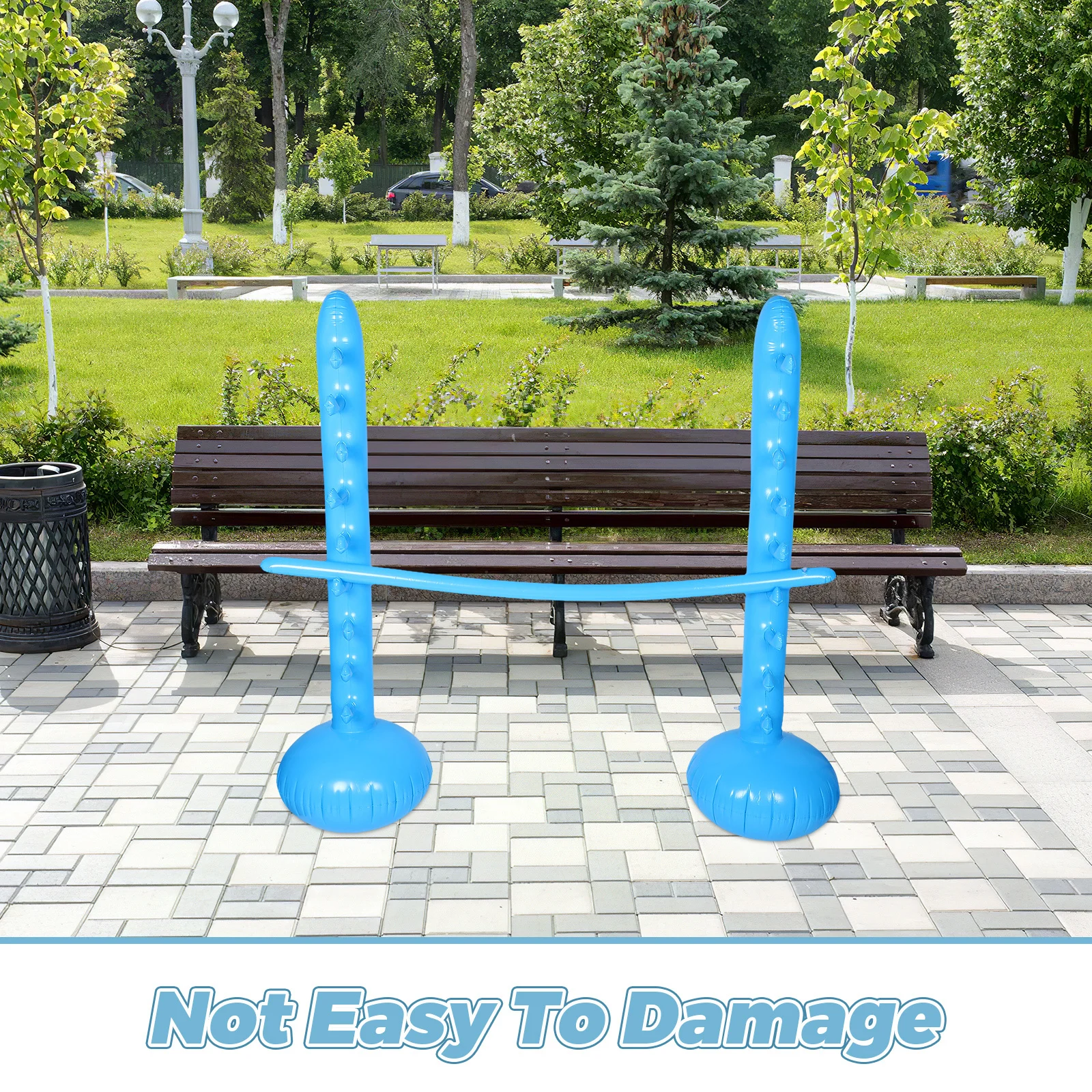 어린이용 인플레이터블 림보 점핑 스틱 실내외 파티 뒷마당 수영장 해변 여름 카니발 테마 활동 피트니스