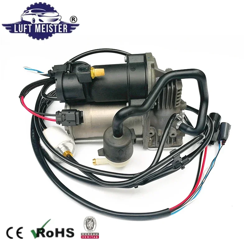 Air Suspension Compressor for Range Rover Sport L494 2014-2016 Air Ride Pump LR069691, LR047172, LR056304, LR044566, LR037070