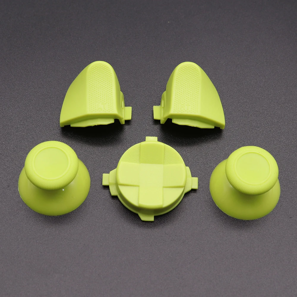 1ชุดสำหรับ Xbox Series XS ชุดปุ่มควบคุมปุ่มทริกเกอร์กันชน LT RT LB พร้อมอุปกรณ์เสริมปุ่ม D-Pad CROSS