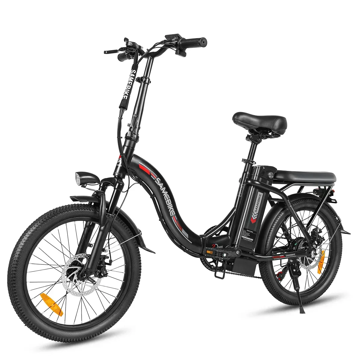 AliExpress SAMEBIKE Samebike CY20 350W motor city ebike adult electric bike 36V13AH E-bike 20 inch mountain electric bike