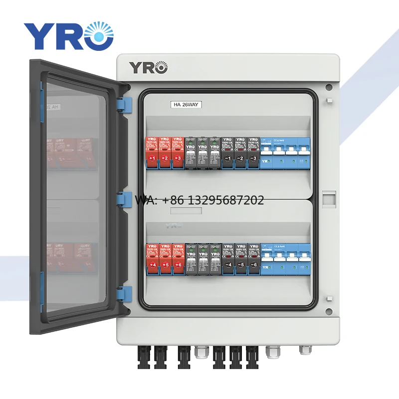 

YRO Solar System Factory HA 6/2 1000V 26 Ways Circuit Breaker OEM High Quality Waterproof IP66 Outdoor