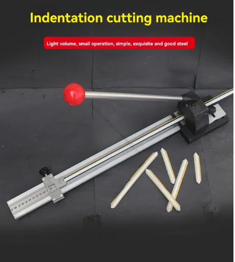 Indentation Strip Cutting Machine Indentation Die Cutting Machine, Dark Line Mechanical Scissors Special for Anti-indentation