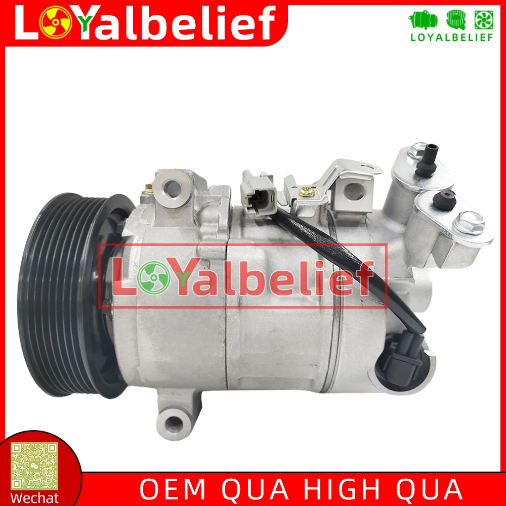 6SEL14C AC Air Conditioning Compressor For Renault Megane 1.9L 2.0L Grand Scenic 447150-0010 4471500010 82009-56574 8200956574