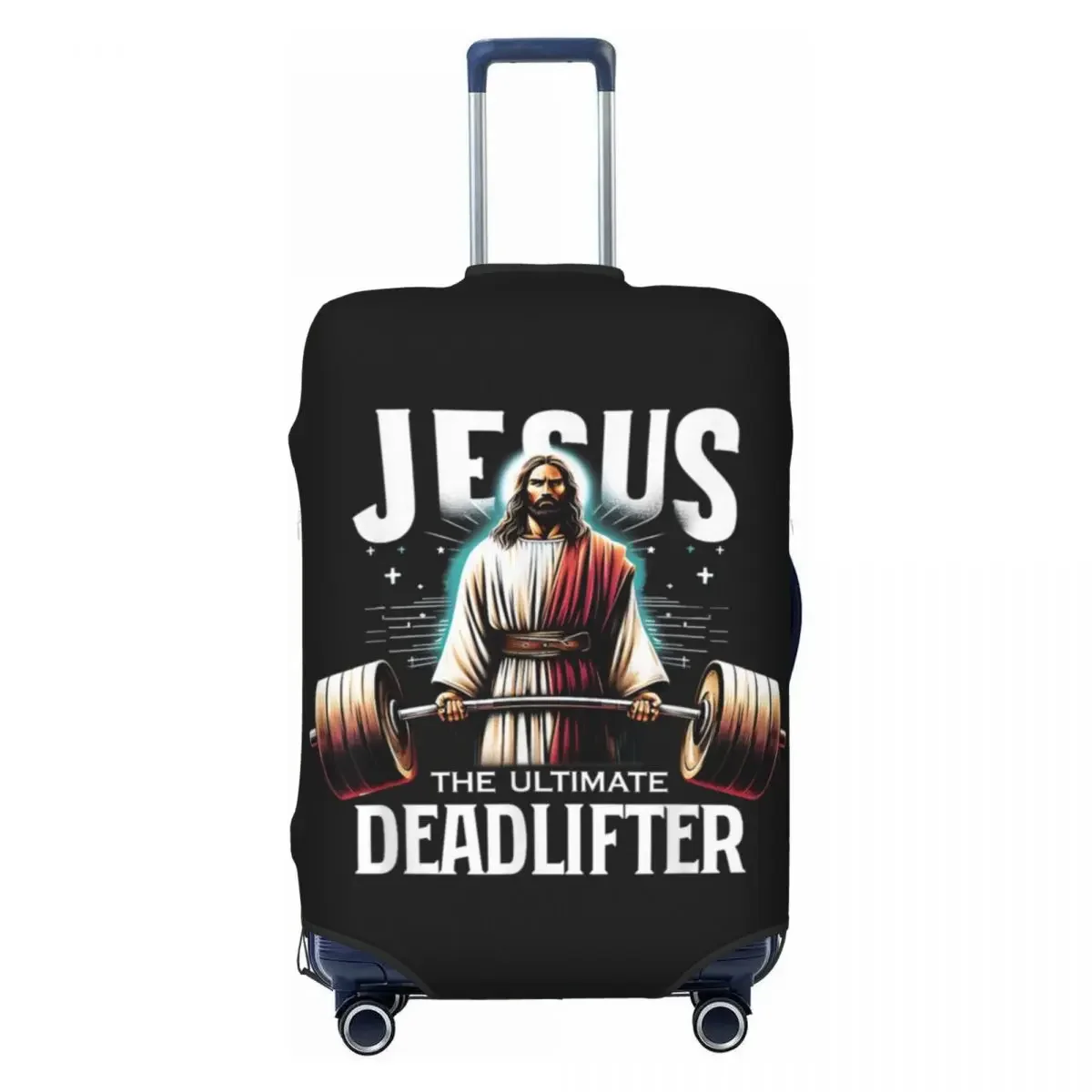 The Ultimate Deadlifter Suitcase Cover Holiday Christian  Fun Luggage Supplies Cruise Trip Protection