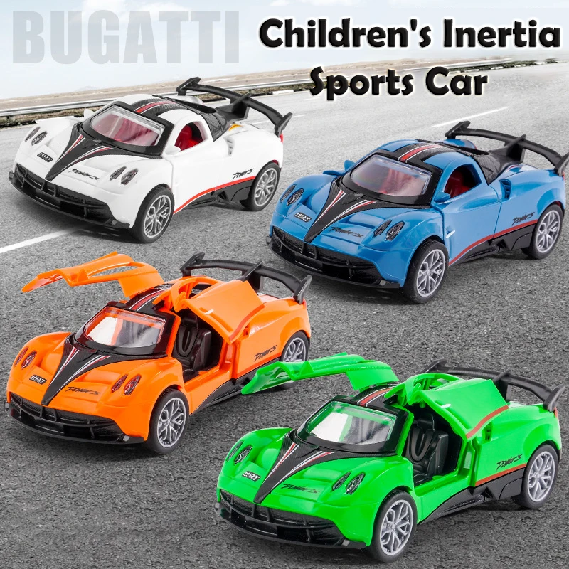 Fun Simulation Inertia Cool Sports Car Toy Model Funny Early Learning Children's Puzzle Boys Car Toy Kids Holiday Birthday Gift