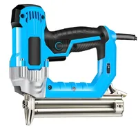 Professional Electrical Staple Shooter  2300W 220V Nail Machine  Six speed Force Gear  Suitable for Different Wood Planks