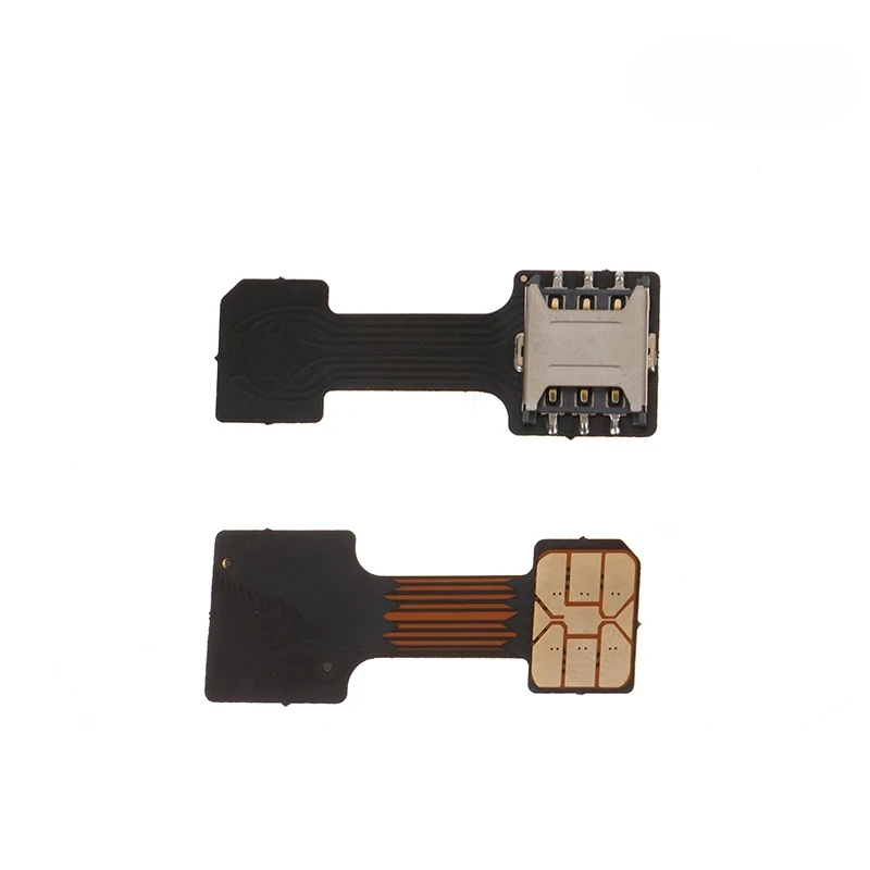 ハイブリッド2ナノsim＆マイクロsdカードアダプター、xiaomi、redmi、huawei用のandroid携帯メモリ＆simカード拡張アダプター