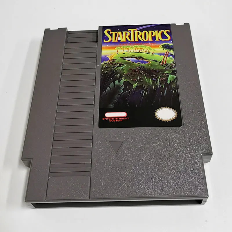 StarTropics  Multi Game Cartridge for NES NTSC And PAL Version 8 Bit Video Game Console