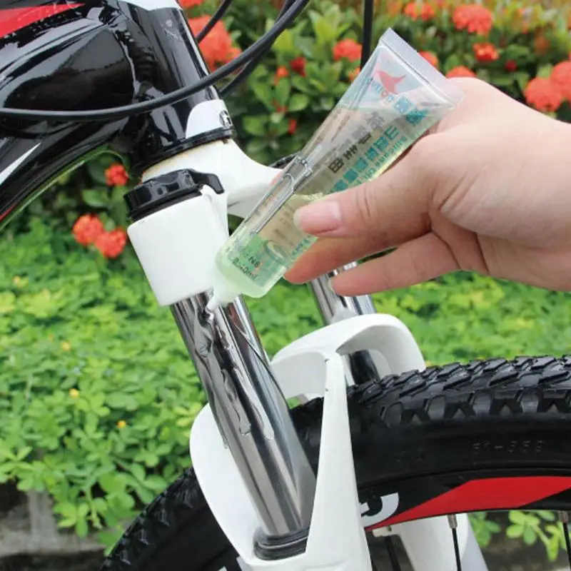 Bike Suspension Oil Silicone Front Fork Lubricating Anti-rust Maintenance Shock Absorbing Lube For Bike Heat Proof MTBLubricant