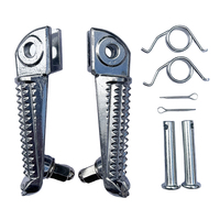 Motorcycle Front Footrest Step FootPeg Aluminum Foot Rests Pedal for YAMAHA YZF R1 R6 R125 R25 R3 MT125 MT03 MT09 MT10 MT07