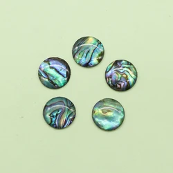 패션 원형 전복 쉘 루즈 비즈, 천연 비 다공성 단면 쉘 비즈, DIY 적합한 여성용 귀걸이 액세서리, 5 개