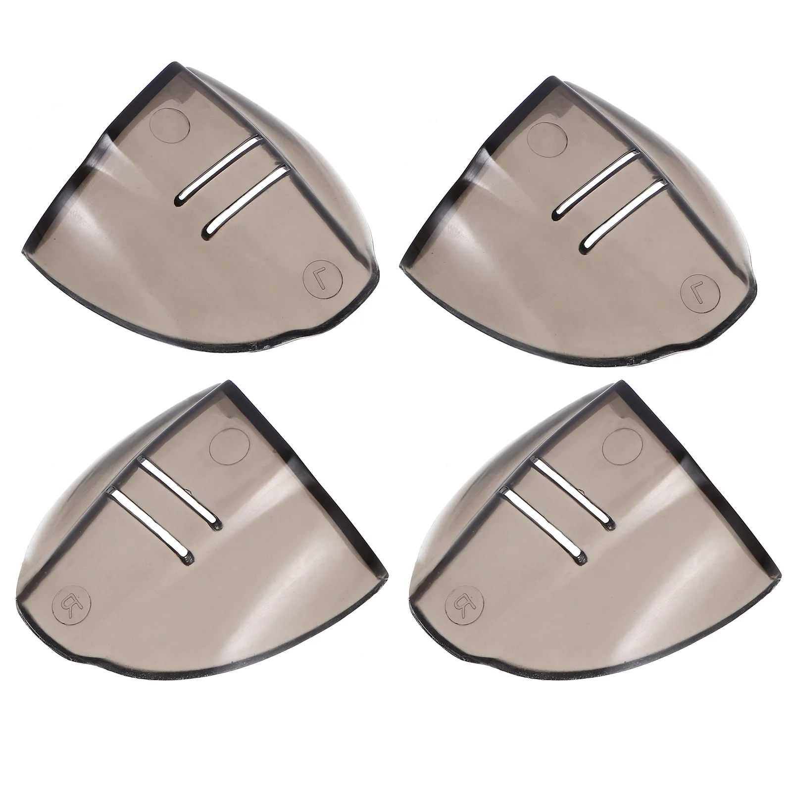 2 Pairs Protection Glasses Clear Visors Eye Protector Eyeglass Protectors Protective Shelter