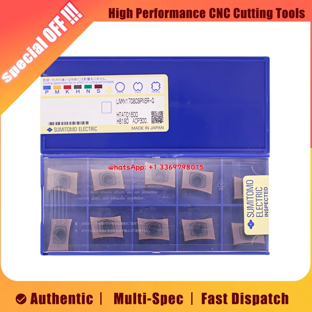 

10pcs Original LNMX LNMX1708 08 PNSR-G ACK200 ACP300 ACP200 Milling Insert