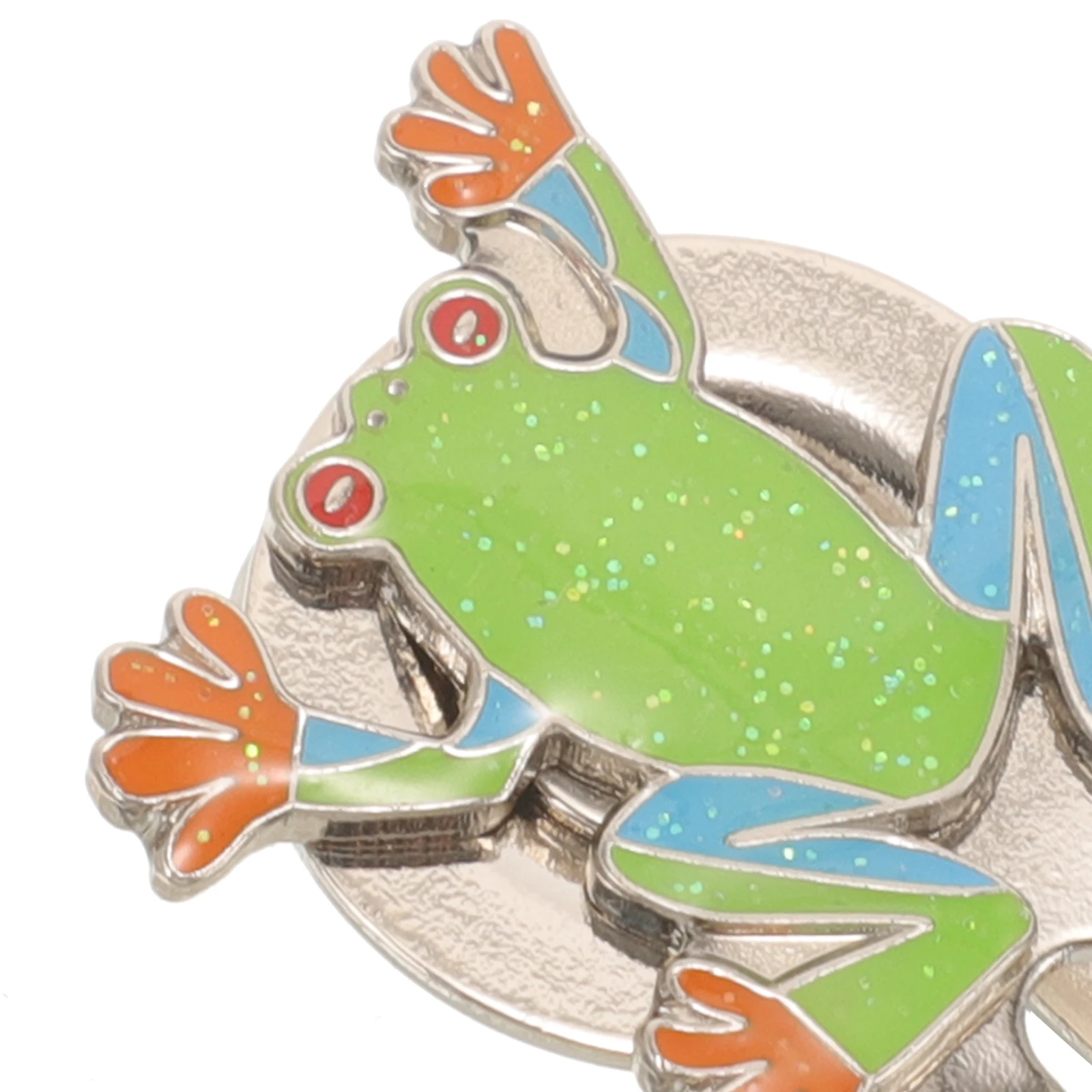 

Golf Ball Markers with Hat Clips for Men Women Frog Shaped Magnetic Baseball Cap Clips Removable Attached Easily to Golf Cap