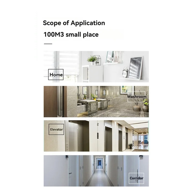

Essential Oil Diffuser Diffusion Technology Up To 100 M3 Essential Oil Aromatherapy Diffuser Bluetooth APP Control US Plug