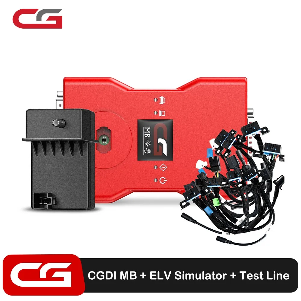 

CGDI Prog MB Key Programmer for Benz Support All Key Lost with Full Adapters for ELV Repair