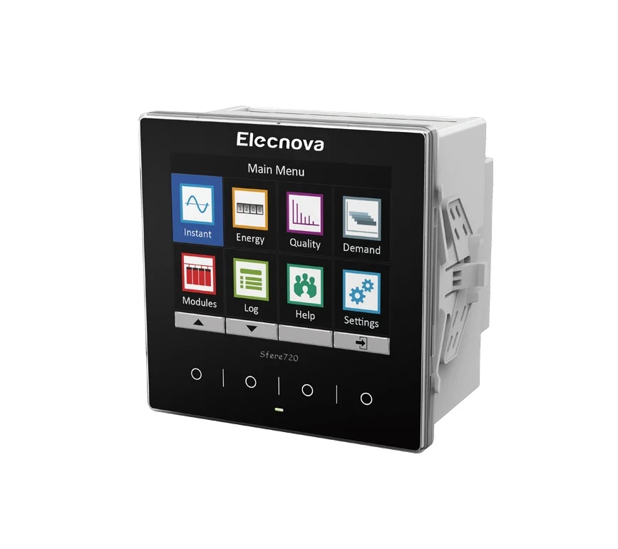 2025 Hot Sale Dual Ethernet Module FM18 Wireless Monitoring Webserver Meter Power Analyzer