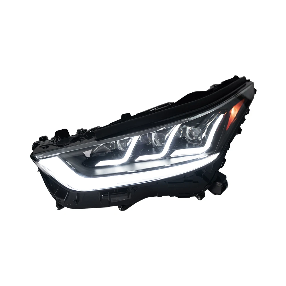 2022-2023 for Highlander Kruger Car Front Lamps Assembly 100W LED Auto Headlight Projector with Three Lens Upgrade for 2024