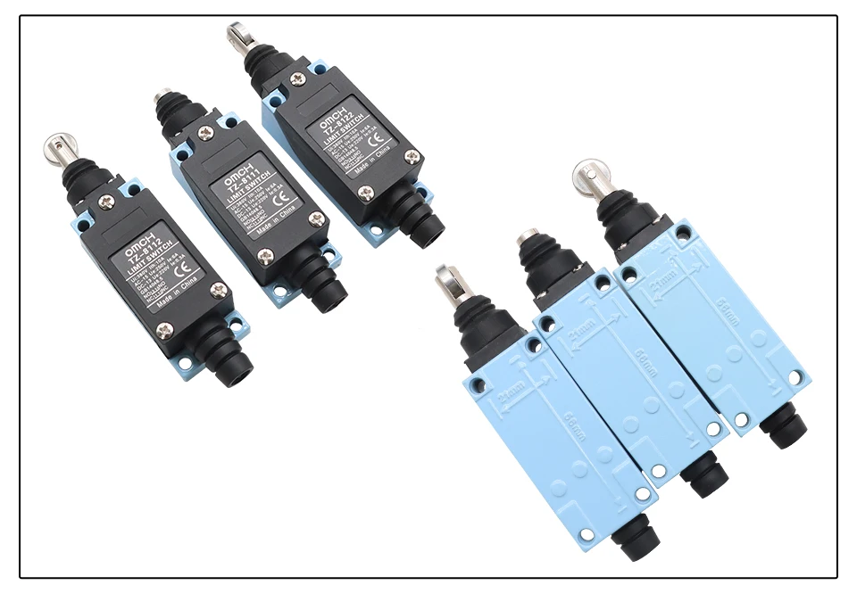 OMCH Silberkontakt Selbstrückstellender Endschalter TZ-8104 8107 8108 8111 8112 8122 8166 8168 8169 IP65 Wasserdichter Reiseschalter – Detail 19
